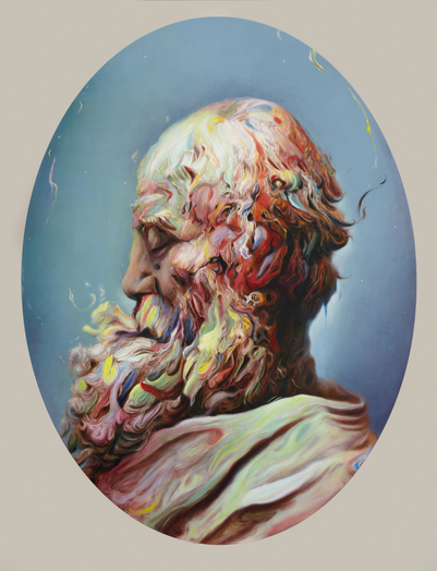 Glenn Brown, Die grosse Nacht im Eimer, 2011