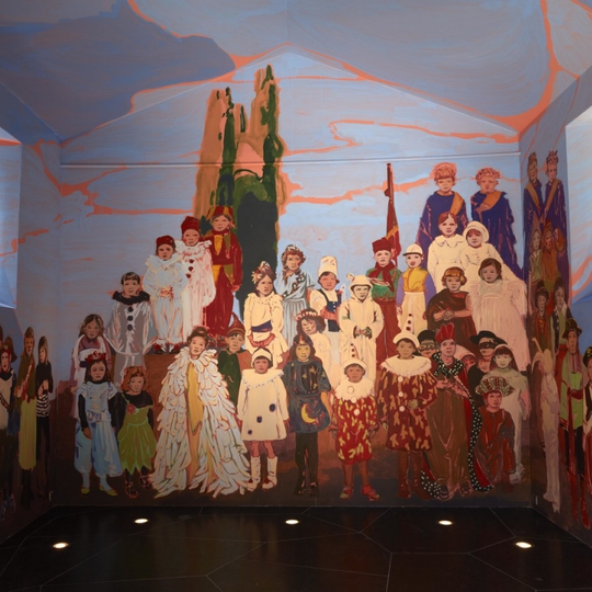 Pierre Yovanovitch Unveils Fresco in his Provence Chapel