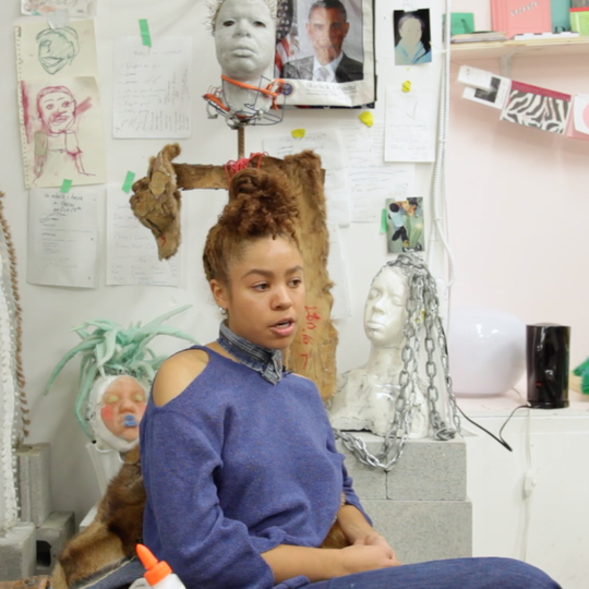 In the Studio with Tau Lewis