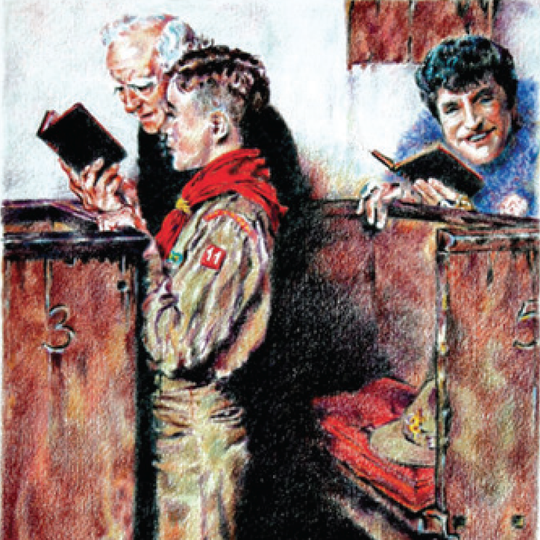 Norman Rockell's Boy Scouts, Updated