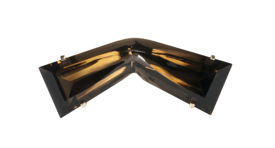 Julia Maria Kunnap Maybe Tonight, 2016 Brooch Smoky quartz and gold 5 x 2 x 1,5 cm