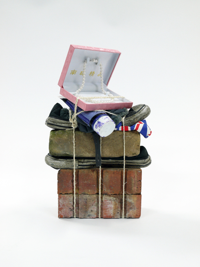 String Theory 9, 2013 Mixed Media 300 X 250 X H 450