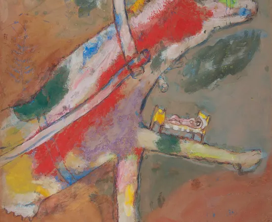 Marc Chagall (1887-1985), Animal fabuleux : Fabel-Tier, circa 1926-1927