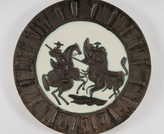 Pablo Picasso (1881-1973), Scène de Tauromachie (A.R. 412), June 11th, 1959