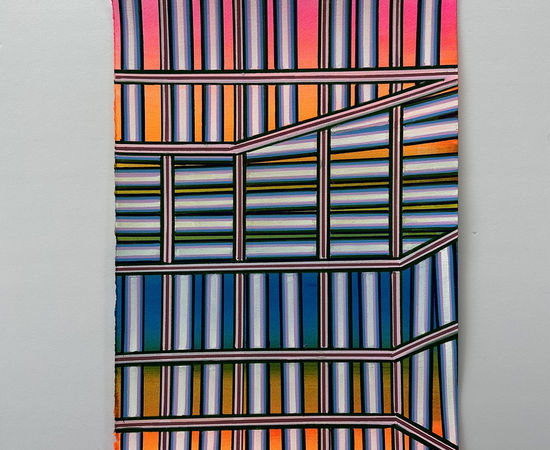 Elyce Abrams, Rainbows and Lines, 2024