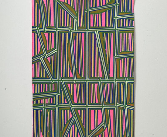 Elyce Abrams, Pink Lines, 2023