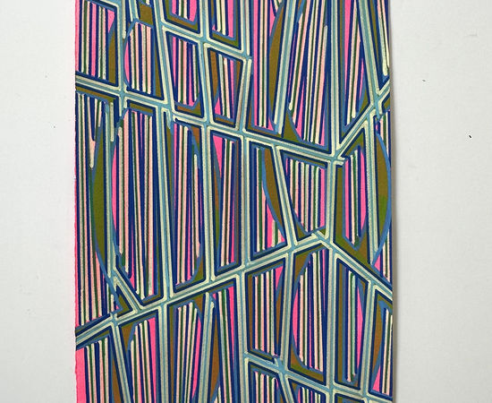 Elyce Abrams, Pink Lines 2, 2023