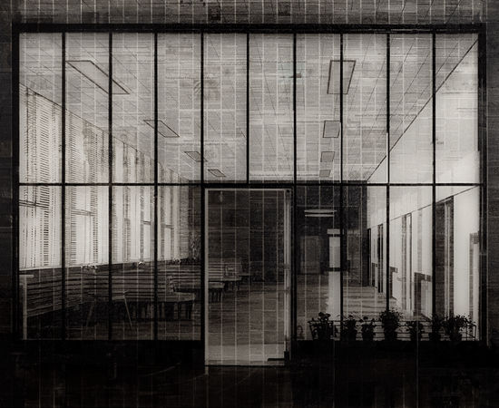 Captivating collage artworks with words and images by Martijn Hesseling