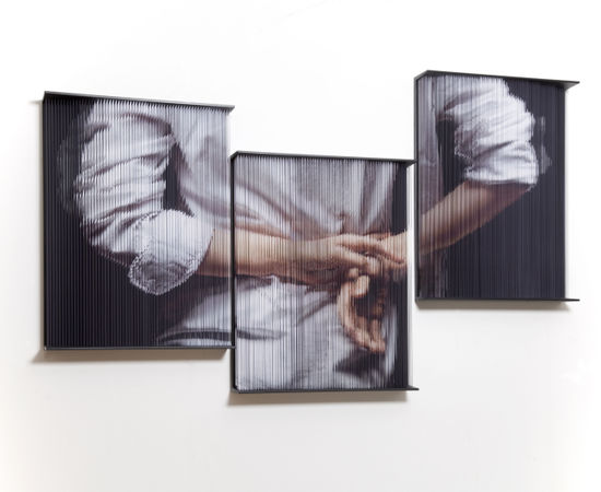 Hong Sungchul, String Mirror 0927, 2016