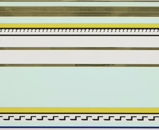 Roy Lichtenstein, Entablature. VI, 1976