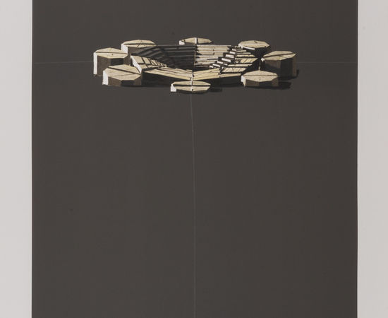 Horia Damian, Le Puits, 1986