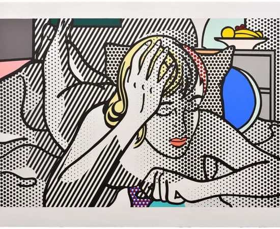 Roy Lichtenstein, Thinking Nude, 1994