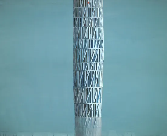 Horia Damian, La Colonne, 1985