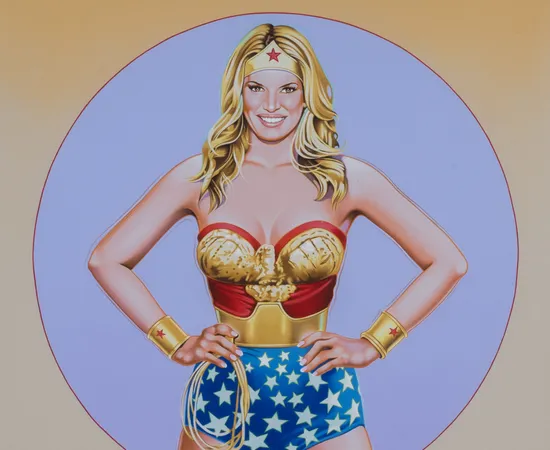 Mel Ramos, Wonderwoman, 2010