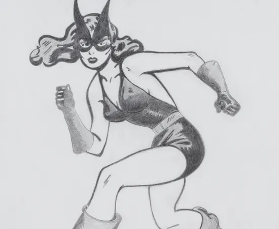 Mel Ramos, Black Cat, 2018