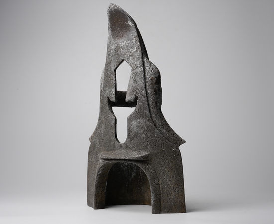 Koinuma Michio 肥沼美智雄, Kabuto (object after a samurai helmet), 1987