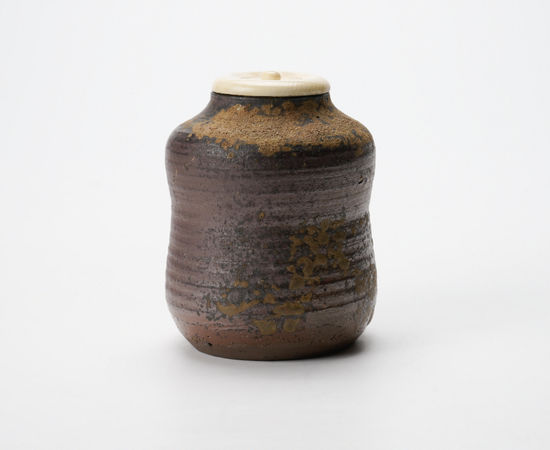 Mori Togaku 森 陶岳, Bizen tea caddy