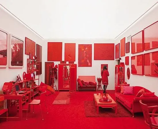 Cildo Meireles, DESVIO PARA O VERMELHO: 1-Impregnação; 2-Entorno; 3-Desvio, 1967-84