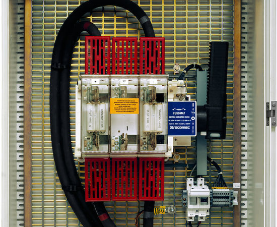 PHILIPPE GRONON, Tableau électrique n°1, Ministère des finances, Paris, 2010