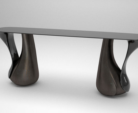 ERIC SCHMITT, Console Double Leaf, 2015