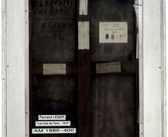 PHILIPPE GRONON, Verso n°16, Les toits de Paris, par Fernand Léger, collection Centre Pompidou, Paris, 2007