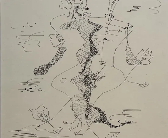 André Masson, Métamorphose, 1927