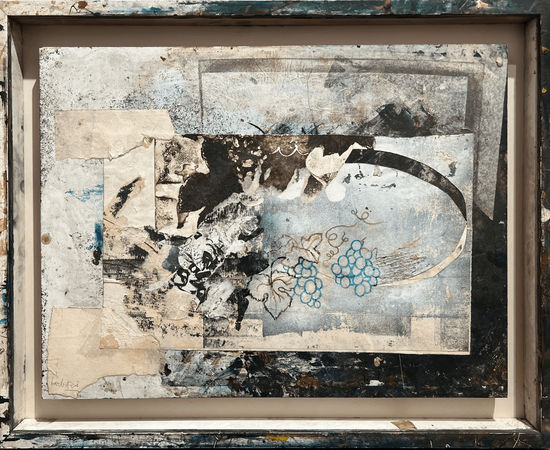 Joan Barbarà, Bodegón con uvas II, 1961