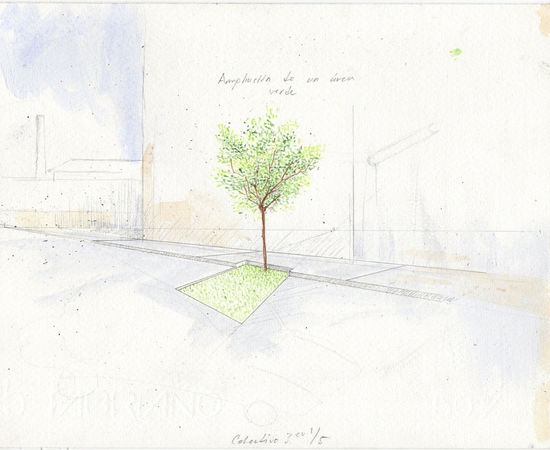 Tercerunquinto, Ampliación de un área verde (Enlargement of a Green Area), 2013