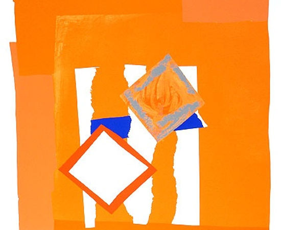 Sandra Blow RA, Orange Field, 2000