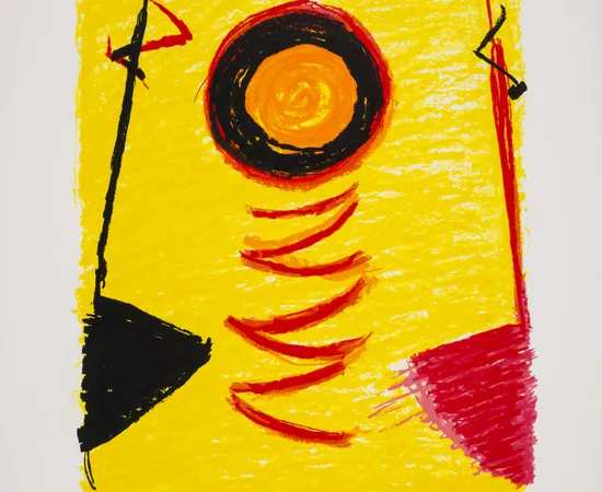 Terry Frost RA, Orange Sun Newlyn (Kemp 206), 2000