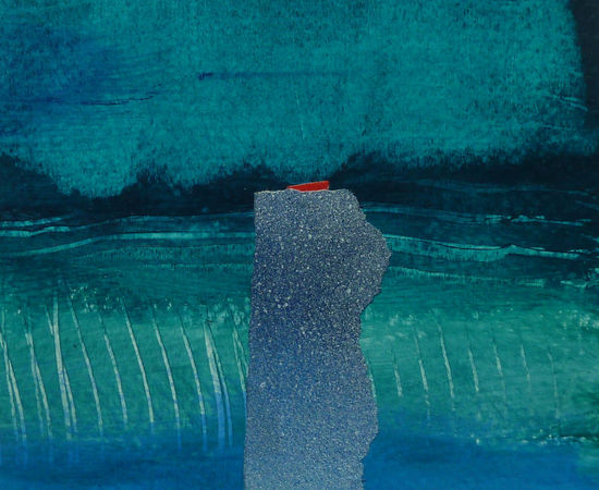 Jacqueline Real, Turquoise World II, 2017