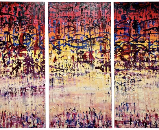 Joe Rolella, Linga longa (triptych)