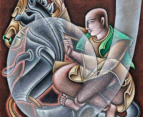 Satish Gujral, Untitled, 2018