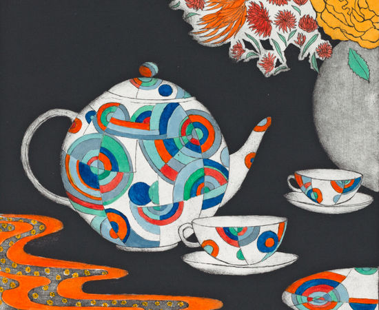 Sally Spens, Tea with Sonia