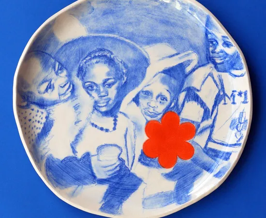 Jomad, Ceramic Plate #1, 2026