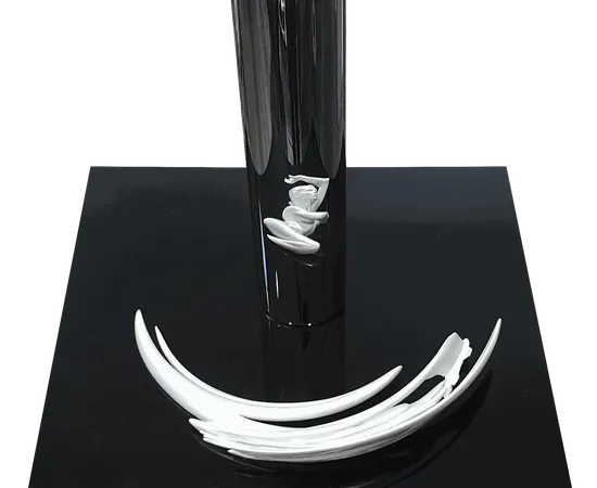 JONTY HURWITZ, EMERGING FROM WATER IN SILVER, 2019