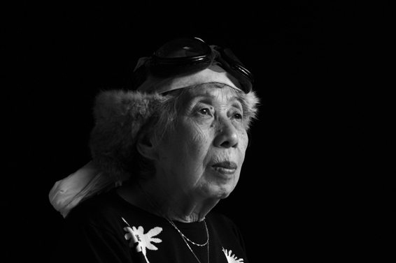 Old Woman Dressed as a Dead Hero, 2014