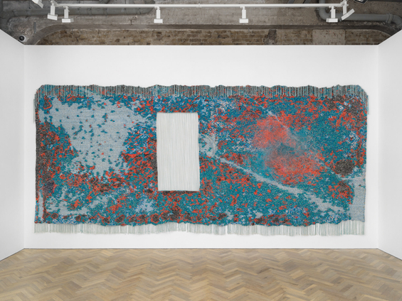 Igshaan Adams, Aan die anderkant van die blou veld hoor ek haar lag, 2023