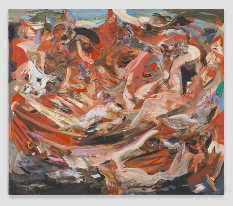 Cecily Brown, The wine faced sea, 2016-2017