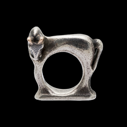 Horse Ring by Mosheh Oved (1885-1958) , England, early 1940s