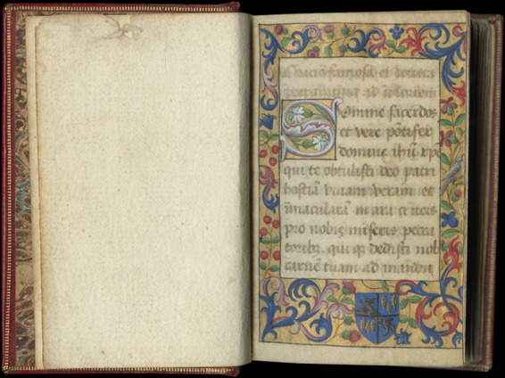 Prayerbook, including Devotional Offices for St. Francis and other saints, France, Loire Valley (Tours?), c. 1490-1500