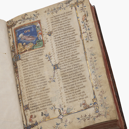 Guillaume de Lorris and Jean de Meun, with interpolations of Gui de Mori, Roman de la Rose , Southern Netherlands, Tournai, c. 1390