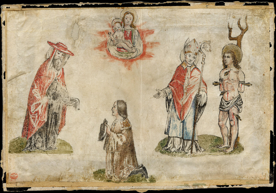 Model Sheet, Italy, Piedmont (?), c. 1480–1500