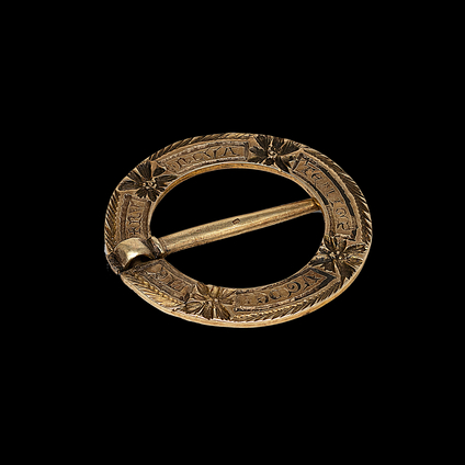 Medieval Ring Brooch