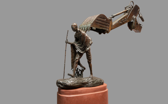 Reimagining Gandhi's march to define today's demolition