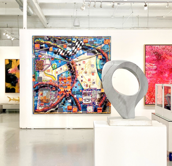 Manolis Projects Art Basel Miami 2019 show installation view