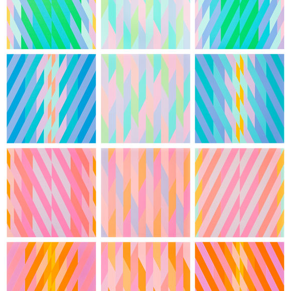 Kamal Boullata, Twelve Lanterns of Granada, 1995