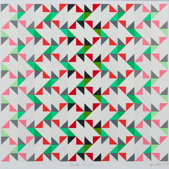 Kamal Boullata, Qasida, 2018