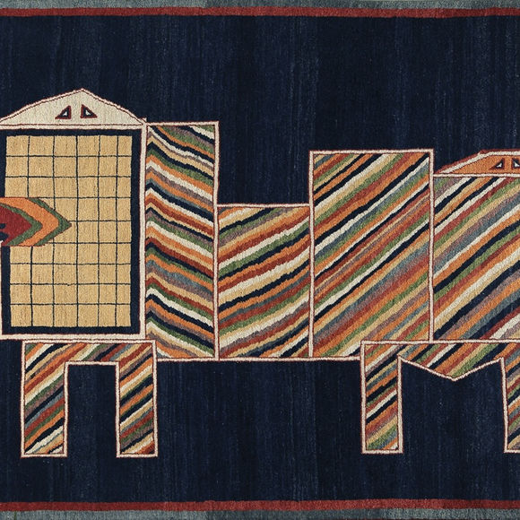 Lion on Blue II 1977