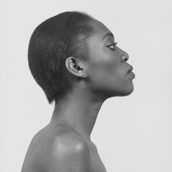 Portrait of legs in fishnets.